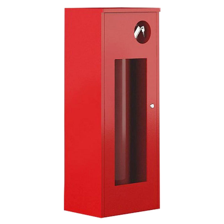 Шкаф пожарный ШПО-103 НОК (300х730х220) для 1 огнетушителя ОУ-5 или ОП-10